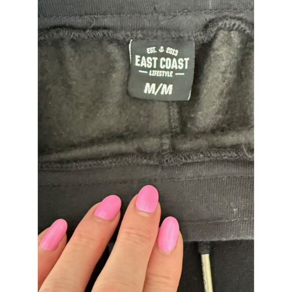 East Coast Lifestyle men's fleece shorts with tie closure (size M) NWOT - Picture 4 of 4